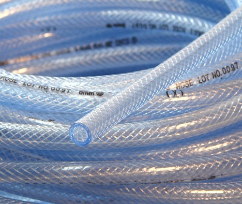 Braided clear pvc hose - pvc, pipe