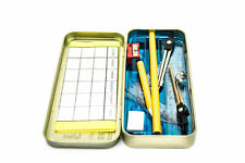 New Geometry Set Math set, Technical Geometry With Tin Case Stationery