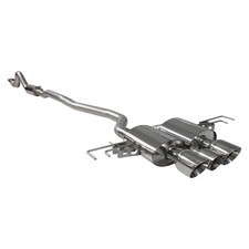 Scorpion Part-res cat-back Exhaust + Silver Tips For Honda Civic Type R FK8