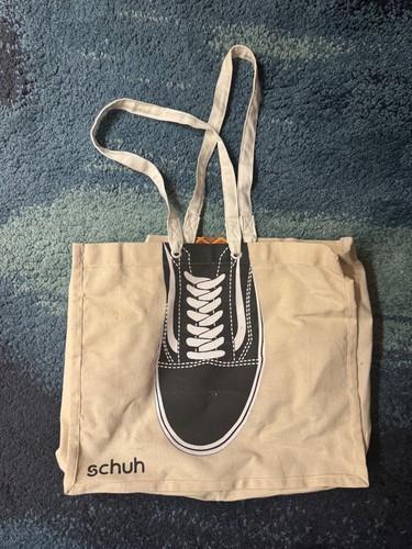 Schuh canvas tote bag - canvas,