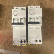 Schneider Electric iC60H2 RCBO Earth Leakage Circuit Breaker x 2