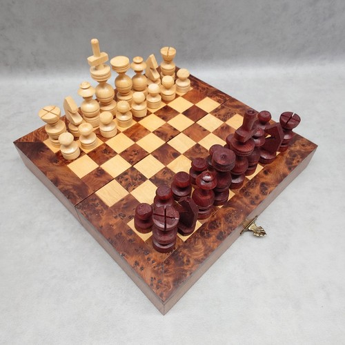 Vintage moroccan wooden travel - moroccan,