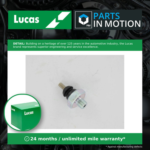 Oil pressure switch - pressure,