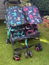 Cosatto Supa Dupa Fairy Tale Double Stroller Pushchair