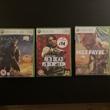 Max payne 3 SEALED, Red dead Redemption, Halo 3 XBOX 360