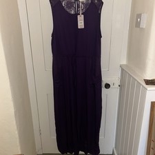 Kaliko  Long Purple Dress With