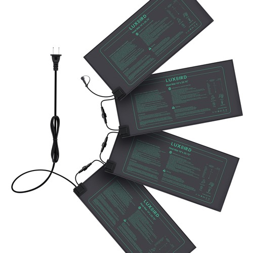 Pack seedling heat mats - heat, for