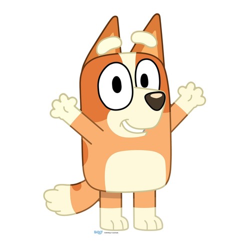 Bingo from bluey cardboard - from,