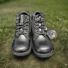 Kickers Kick Hi Junior Leather