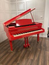 Yamaha Red Baby Grand Piano Digital Conversion - Delivery within 2 weeks