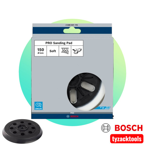 Bosch 150mm velco backing - bosch,