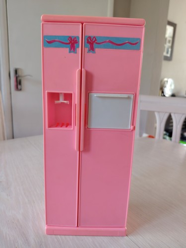 Vintage barbie fridge 1990s - vintage,