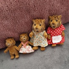 Sylvanian Families Forest Families Baerenwald Leopard Family Simba RARE Vintage