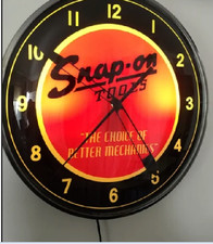 SNAP ON RETRO VINTAGE WALL CLOCK
