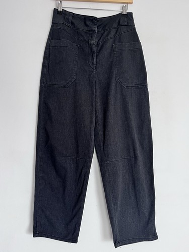 Whistles black denim barrel - whistles,