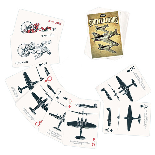 World war spotter cards - world, 2