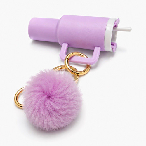 Purple stanley style pom - purple,