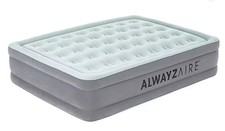 Inflatable Mattress Queen Bestway AlwayzAire w/ Built-In Dual Pump, USB 