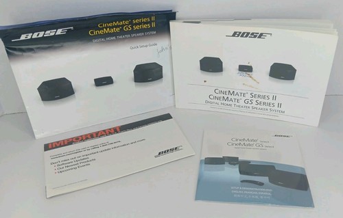 Bose cinemate series gs - cinemate,