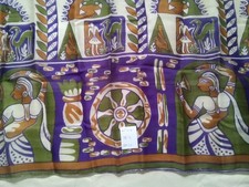 Silk offcut from genuine