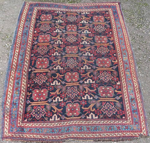 Distressed antique kurdish - distressed,