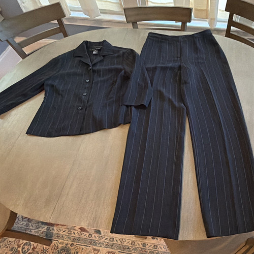 Ivansi fugey black - black, pinstripe