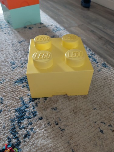 Vintage lego brick storage box - vintage,