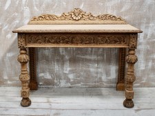 Antique Oak Hall Table