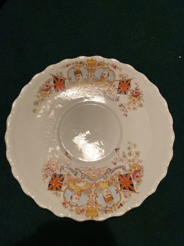 Rare 1902 coronation plate - rare,