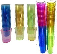 160 Plastic Shot Glasses
