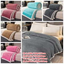 Throw Blanket Soft Flannel