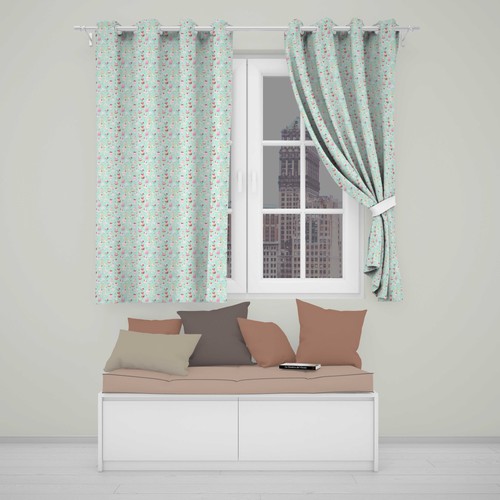 Blackout eyelet curtains - blackout,