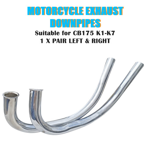Motorcycle exhaust downpipes - motorcycle,