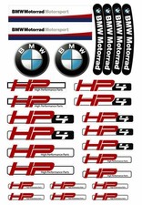 HP4 BMW Motorsport S1000RR Moto Stickers Decals Racing HP Performance RED