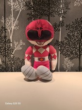 White House Leisure 2016 Pink Power Ranger 15 Inch Plush Has Tags But Has Marks