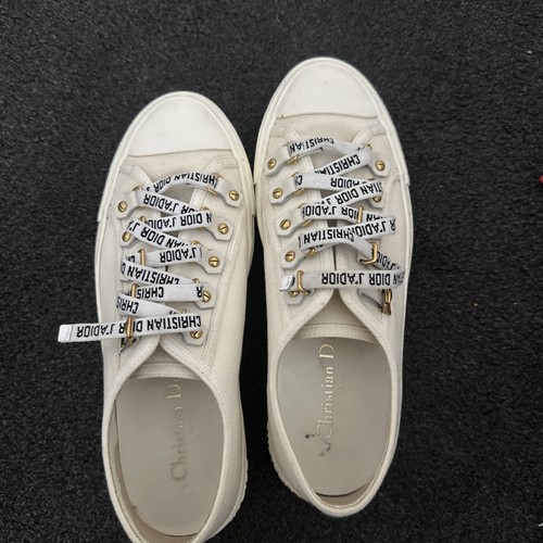 Christian dior white trainers - christian,