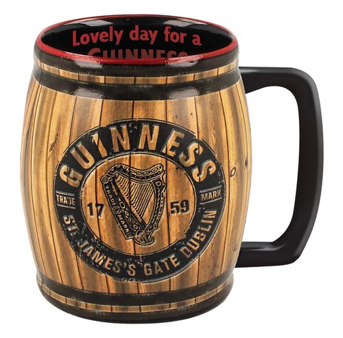 Guinness barrel effect ceramic - guinness,