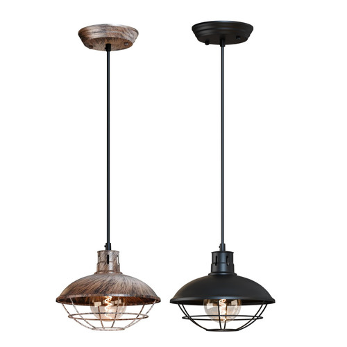 Vintage industrial pendant - vintage,