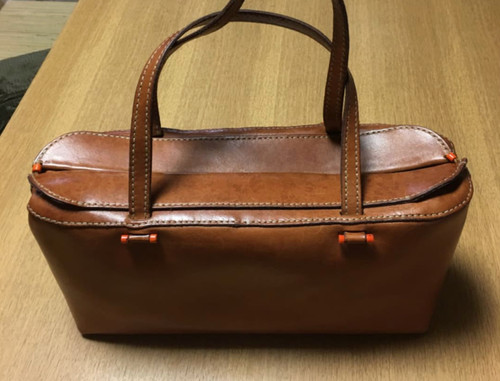 Henry cuir brown leather hand - brown,