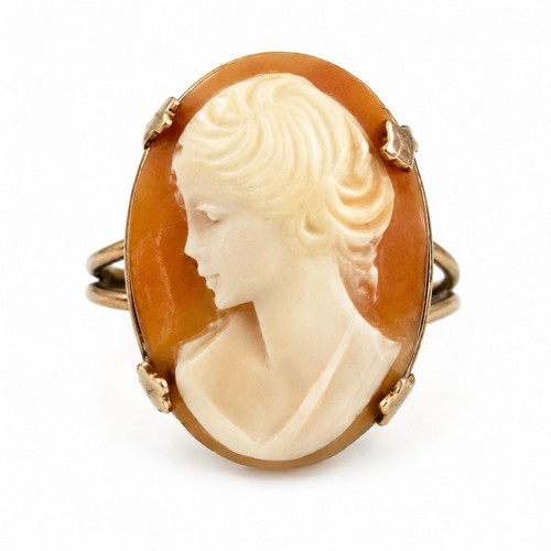 Vintage 12k gold filled - vintage, shell