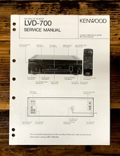 Kenwood LVD-700 CD CDV LD