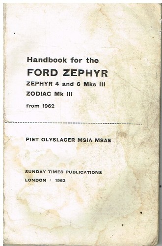 Ford zephyr mk3 - zephyr, 6