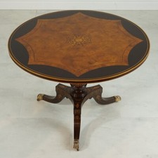 44" traditional ornate round