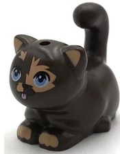 LEGO dark brown Cat Baby
