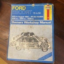 Ford Escort Haynes Owners