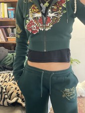 Ed Hardy, dark green full
