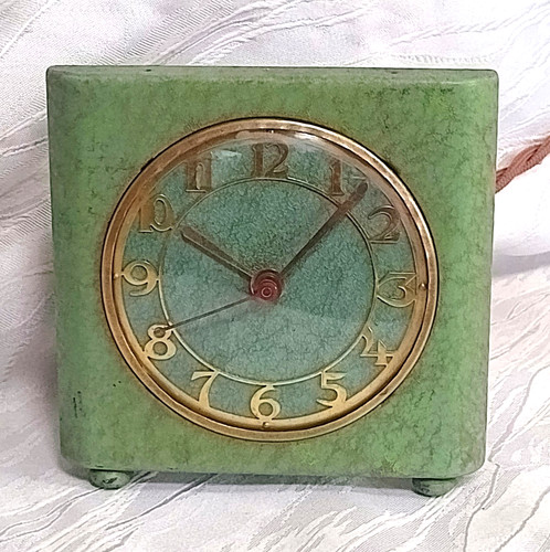 Art deco goblin electric alarm - goblin,