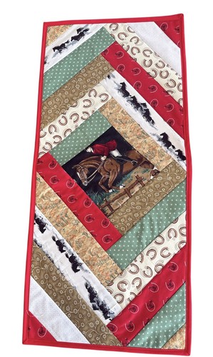 Fox hunt table runner - hunt,