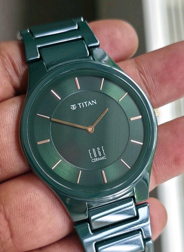 Titan edge mens full ceramic - titan,