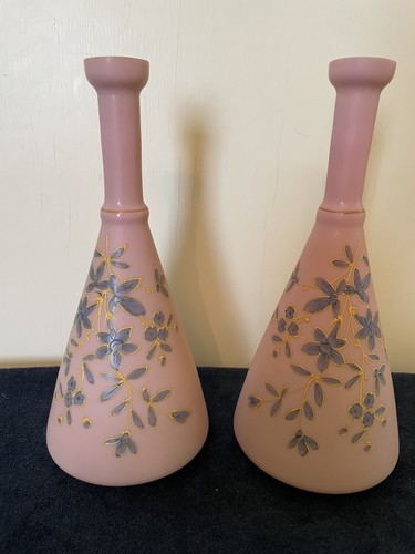 Pair victorian art glass - victorian,